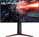 LG - 27" UltraGear UHD Nano IPS 1ms 144Hz G-SYNC Compatible Gaming Monitor with HDR (DisplayPort, HDMI, USB) - Black - 27GN950-B