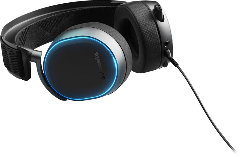 SteelSeries - Arctis Pro Wired DTS Headphone:X v2.0 Gaming Headset for PC, PS5, and PS4 - Black