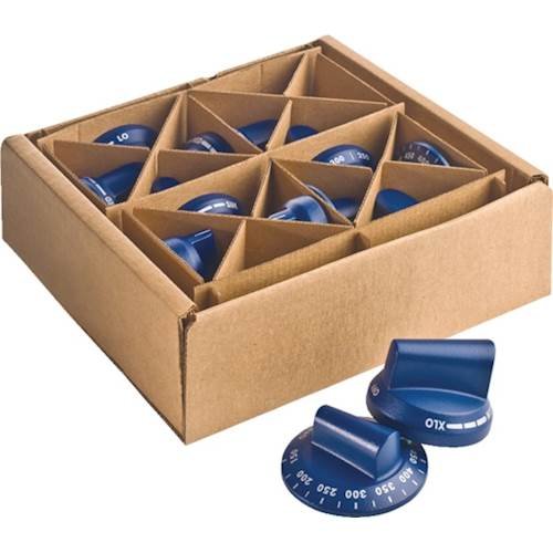 Thermador - Control Knob Set for Pro Harmony PRD364ELHU and PRD364GDHU Ranges and Rangetops - Blue - PAKNOBLUNH
