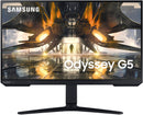 Samsung - Odyssey 27” QHD IPS 165Hz 1ms FreeSync & G-Sync Compatible Gaming Monitor with HDR - Black - LS27AG500PNXZA