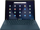 HP - 11" Touch-Screen Chromebook Tablet - Qualcomm Snapdragon - 8GB Memory - 64GB eMMC - Natural Silver & Night Teal - 11-da0023dx