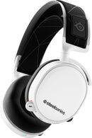 SteelSeries - Arctis 7 Wireless DTS Gaming Over-The-Ear Headset for PC, PlayStation 4 and PlayStation 5 - White