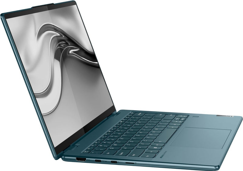 Lenovo - Yoga 7i 14" 2.2K Touch 2-in-1 Laptop - Intel Evo Platform - Core i7-1255U - 16GB Memory - 512GB SSD - Stone Blue - 82QE000KUS