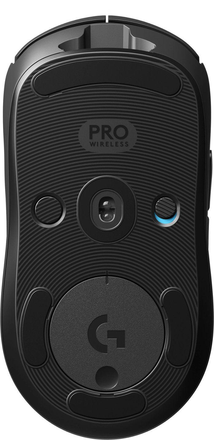 Logitech - G PRO Lightweight Wireless Optical Ambidextrous Gaming Mouse with RGB Lighting - Black