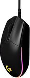 Logitech - G203 LIGHTSYNC Wired Optical Gaming Mouse with 8,000 DPI sensor