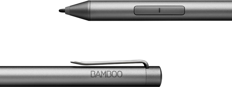 Wacom - Bamboo Ink Smart Stylus for Windows Ink; 2nd Generation - Gray