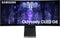 Samsung - Monitor inteligente para juegos Odyssey 34" OLED curvo WQHD FreeSync Premium Pro con HDR400 - Plata - LS34BG850SNXZA 