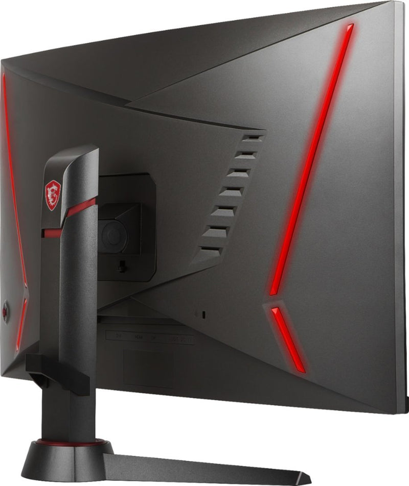 MSI - Optix 27" LED Curved FHD FreeSync Monitor (DisplayPort, HDMI) - Black