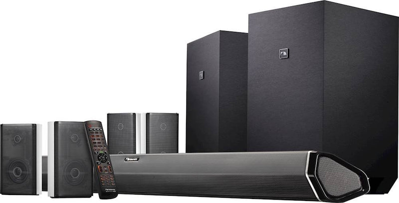 Nakamichi - Sistema de barra de sonido Shockwafe de 9.2.4 canales y 1000 W con subwoofers inalámbricos duales de 10" y Dolby Atmos - Negro - SHOCKWAFE ULTRA 9.2 SSE 