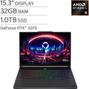Lenovo 83Q6003BUS - Lenovo Legion 5 15.3" Gaming Laptop - Ryzen AI 9 465 - GeForce RTX 5070 - WQXGA (2560 x 1600) - 32GB RAM - 1TB SSD