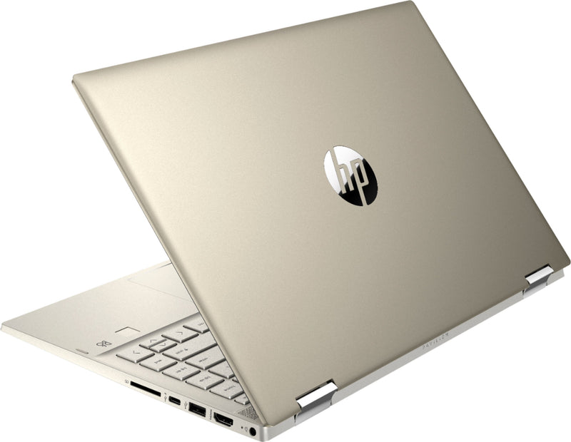HP - Laptop Pavilion x360 2 en 1 con pantalla táctil de 14" - Intel Core i5 - Memoria de 8 GB - SSD de 256 GB - Oro cálido - 14 m-dw1023dx 