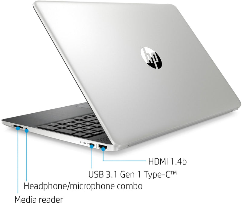 HP 15.6" Touch-Screen Laptop Intel Core i5 12GB Memory 256GB SSD + 16GB Optane Natural Silver