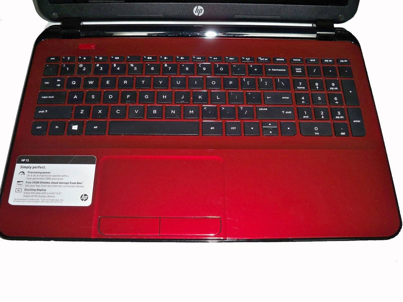 HP Notebook PC AMD A-Series A6-5200 GHz Red 15-D017CL