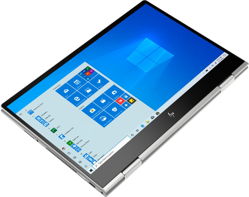 HP ENVY x360 2-in-1 15.6" Touch-Screen Laptop Intel Core i7 12GB Mem 512GB SSD + 32GB Optane Natural Silver 15M-DR1012DX