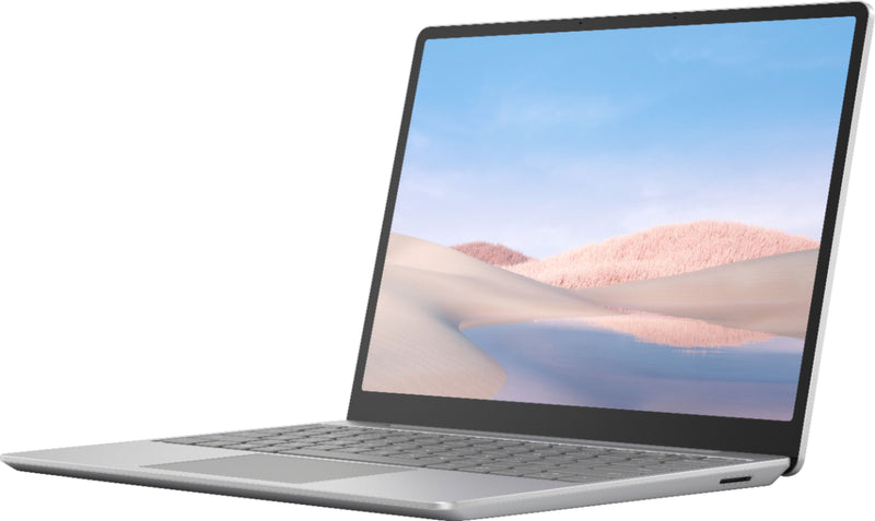 Microsoft Surface Laptop Go 12.4" Touch-Screen Intel 10th Generation Core i5 4GB Memory 64GB eMMC Platinum 1ZO-00001