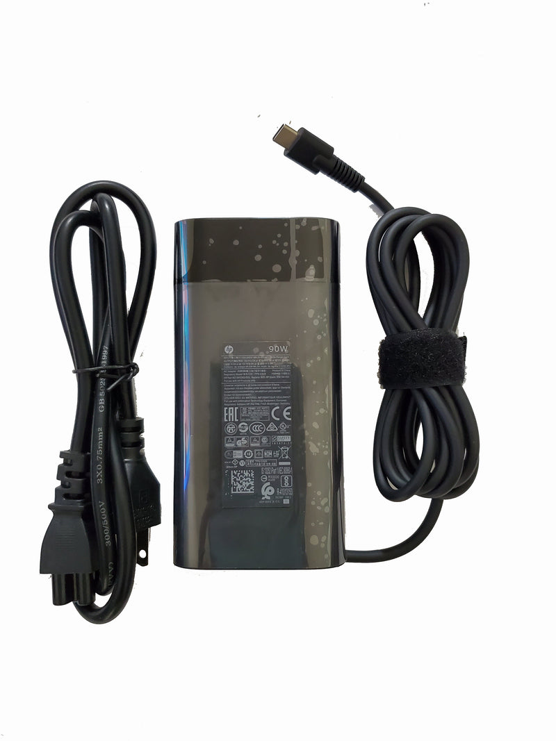 HP 90W USB Type C Spectre AC Adapter 904082-003 904144-850 2LN85AA
