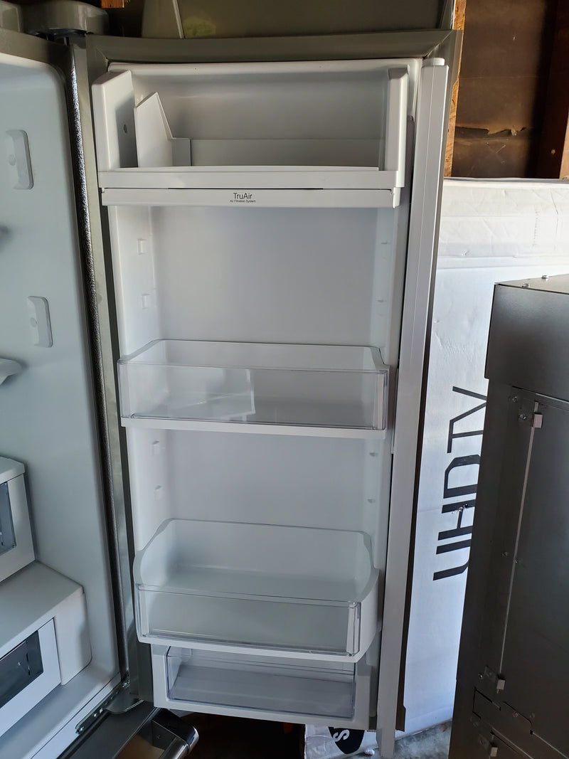 Viking -3 Series 22.1 Cu. Ft. French Door Counter-Depth Refrigerator Stainless steel RVRF3361SS