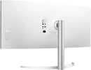 LG - 40” Nano IPS LED Curved UltraWide WHUD HDR10 Monitor with Thunderbolt 4 - Silver/White - 40WP95C-W