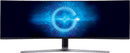 Samsung CHG9 Series C49HG90DMN Monitor LED curvo FHD FreeSync de 49" HDR (DisplayPort, Mini DisplayPort, HDMI, USB) Azul oscuro mate negro 