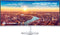 Samsung 34" CJ791 LED Curved QHD FreeSync Monitor (DVI, DisplayPort, HDMI, USB) White/Silver C34J791