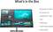 Monitor HP Pavilion 32" LED QHD (DisplayPort, HDMI) - Negro 4WH45AA