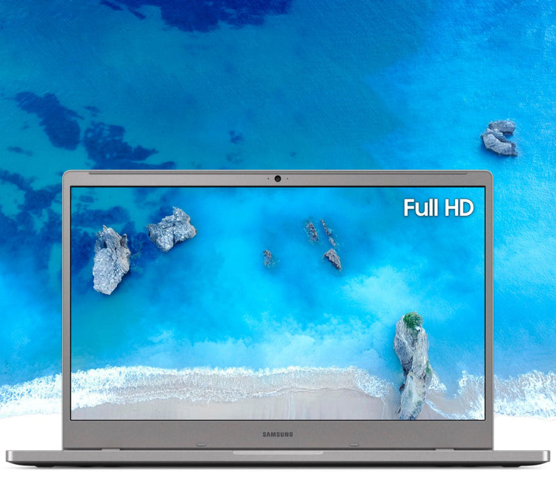 Samsung Chromebook de 15,6" Intel Celeron Memoria de 4 GB Memoria flash eMMC de 32 GB Platinum Titan XE350XBA-K01US 