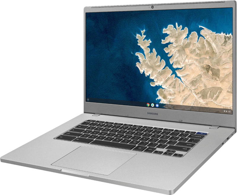 Samsung 15.6" Chromebook 4+ Intel Celeron 4GB Memory 32GB eMMC Flash Memory Platinum Titan XE350XBA-K04US
