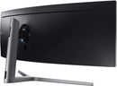 Samsung CHG9 Series C49HG90DMN Monitor LED curvo FHD FreeSync de 49" HDR (DisplayPort, Mini DisplayPort, HDMI, USB) Azul oscuro mate negro 