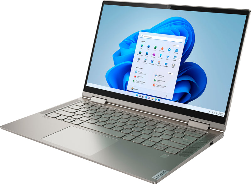 Lenovo  Yoga C740 2-in-1 14" Touch-Screen  Intel Core i5  8GB Memory  256GB Solid State Drive - Mica - 81TC000JUS