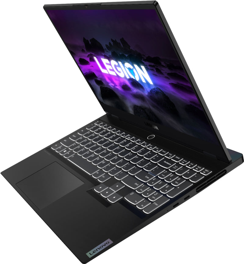 Lenovo - Legion Slim 7 15" 4K Ultra HD Gaming Laptop - AMD Ryzen 9 5900HX - NVIDIA GeForce RTX 3050 Ti - 16GB Memory - 1TB SSD - Shadow Black - 82K8000RUS / 82K80081US