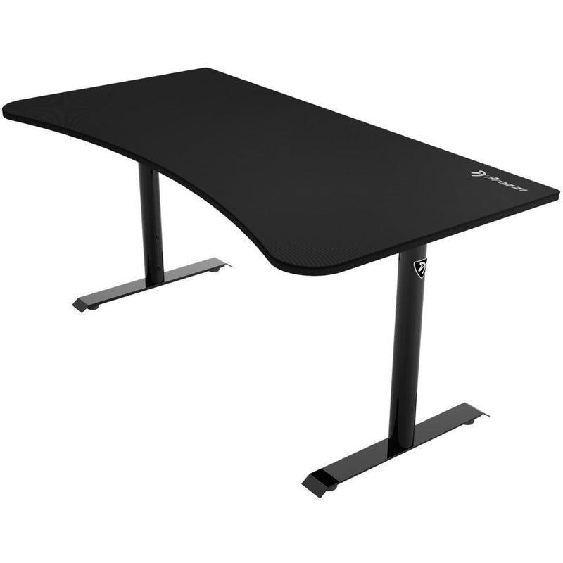 Arozzi - Arena Ultrawide Curved Gaming Desk - Pure Black
