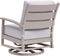 Yardbird® - Eden Outdoor Swivel Rocking Chair - Silver - ED125SIL