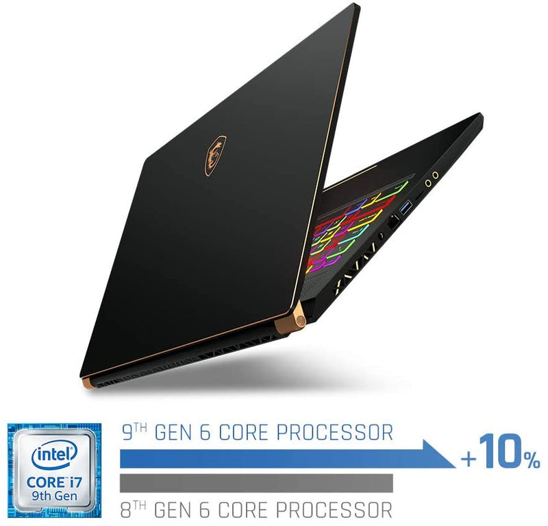 MSI GS75 Stealth-249 17.3 144hz Gaming Laptop Intel Core i7-9750 Nvidia GeForce RTX2060 32GB 512GB SSD