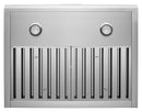 KitchenAid - 36" 585 CFM Motor Class Commercial-Style Under-Cabinet Range Hood System - Stainless steel - KVUC606KSS