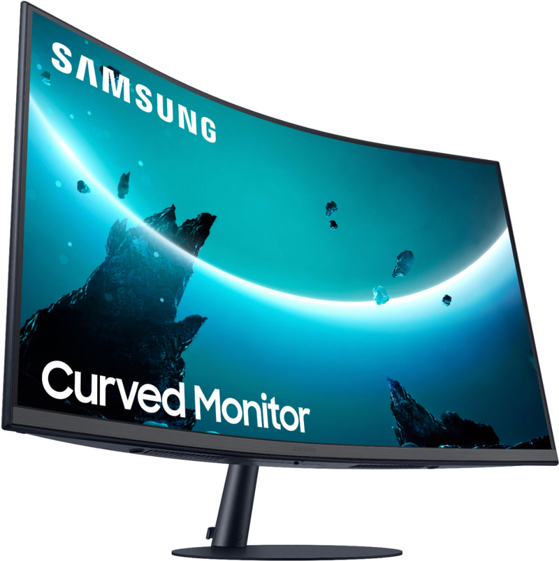 Samsung T55 Series 27" LED 1000R Monitor curvo FHD FreeSync (DisplayPort, HDMI, VGA) LC27T550FDNXZA 