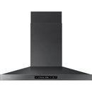 Samsung - 36" Range Hood with WiFi and Bluetooth - Black stainless steel - NK36K7000WG/A2