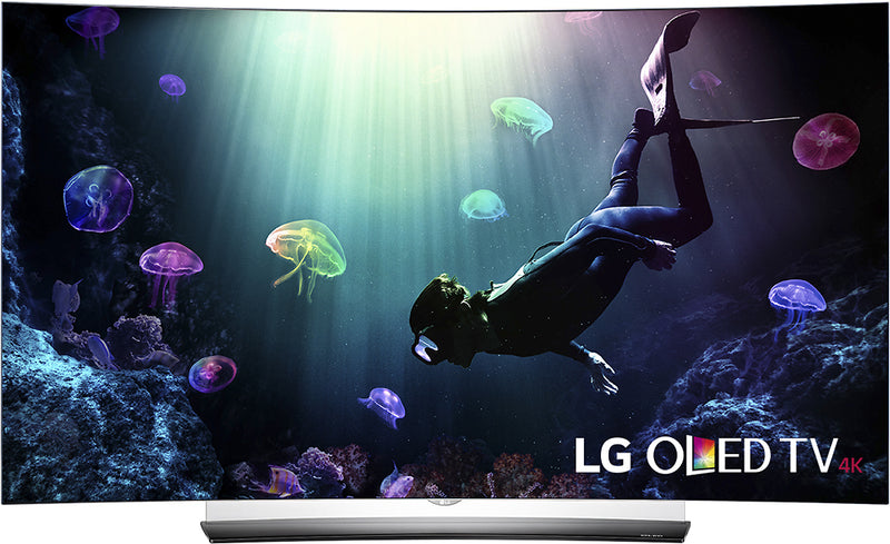 LG - 65" Class - (64.5" Diag.) - OLED - Curved - 2160p - Smart - 3D - 4K Ultra HD TV - with High Dynamic Range - OLED65C6P