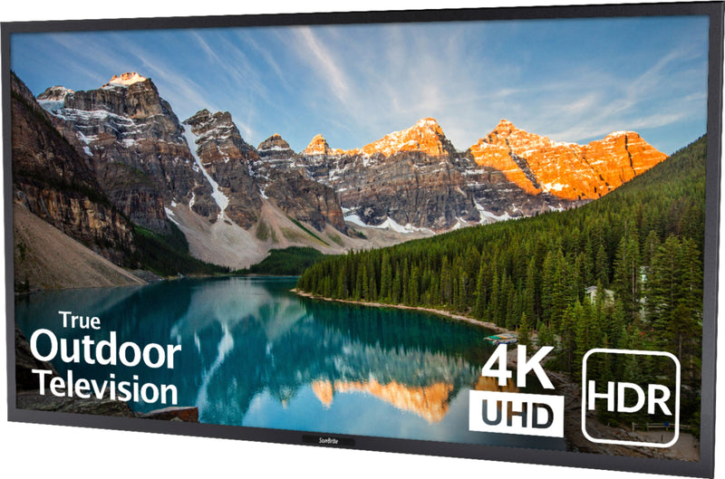 SunBriteTV - Televisor LED UHD 4K de pantalla completa para exteriores de 55" serie Veranda - SB-V-55-4KHDR-BL 