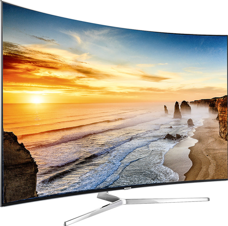 Samsung - 65" Class (64.5" Diag.) - LED - Curved - 2160p - Smart - 4K Ultra HD TV - with High Dynamic Range - UN65KS9500FXZA