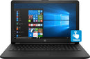 HP - 15.6" Touch-Screen Laptop - Intel Core i3 - 8GB Memory - 1TB Hard Drive - Jet black, woven texture pattern