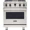 Viking - Professional 5 Series 4.0 Cu. Ft. Freestanding Gas Convection Range - Stainless steel - VGIC53024BSS