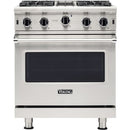 Viking - Professional 5 Series 4.0 Cu. Ft. Freestanding Gas Convection Range - Stainless steel - VGIC53024BSS