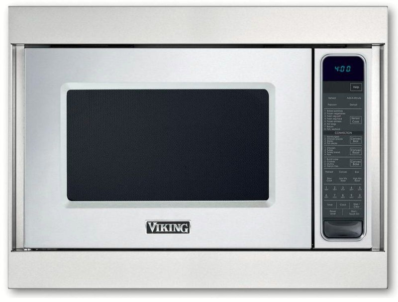 Viking - 5 Series 1.5 Cu. Ft. Convection Microwave with Sensor Cooking - Stainless steel - VMOC506SS
