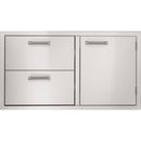 Viking - 36" Double Drawer and Access Door Combo - Stainless Steel - VOADDR5361SS