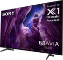Sony - 65" Class A8H Series OLED 4K UHD Smart Android TV - XBR65A8H