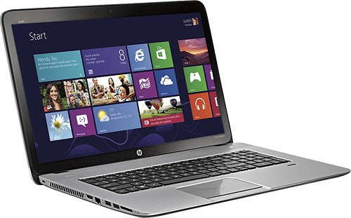 HP ENVY TouchSmart 17.3" Touch-Screen Laptop 8GB Memory 1TB Hard Drive Modern Silver m7-j020dx